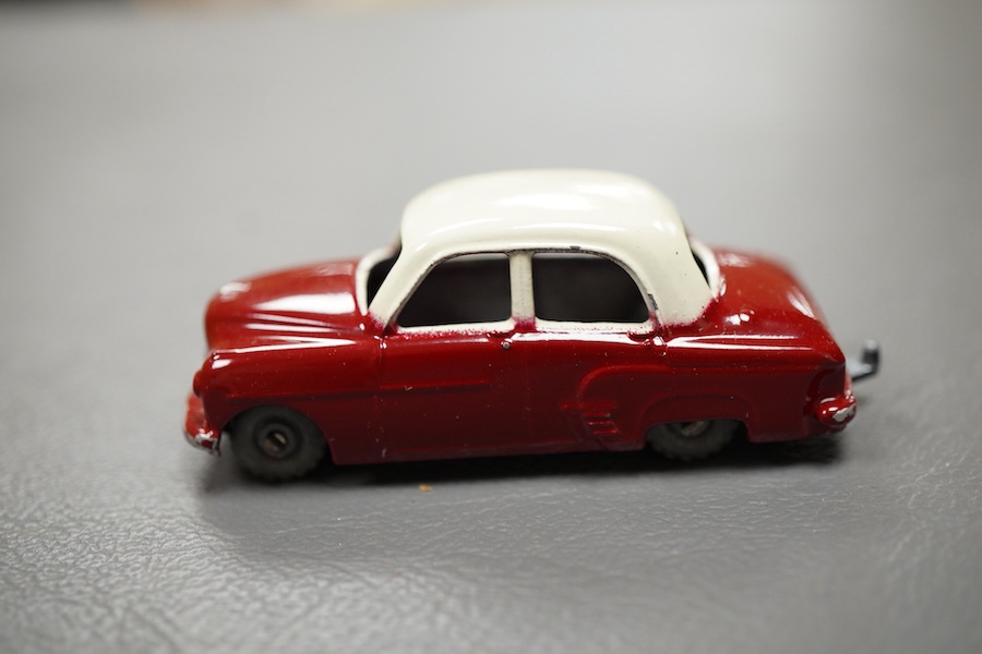 Ten boxed Matchbox Series 1-75 regular wheels vehicles; 1; Aveling Barford Road Roller, 3; Cement Mixer, 4; Massey Harris Tractor, 6; Quarry Truck (flaps on one end reattached with tape repair), 7; Horse drawn milk float